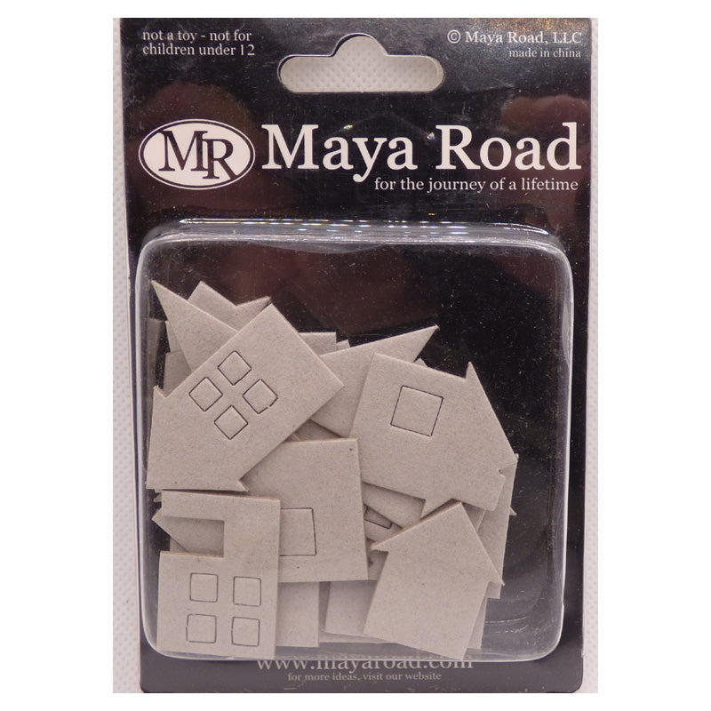 Maya Rd Houses Mini Chipboard Sets