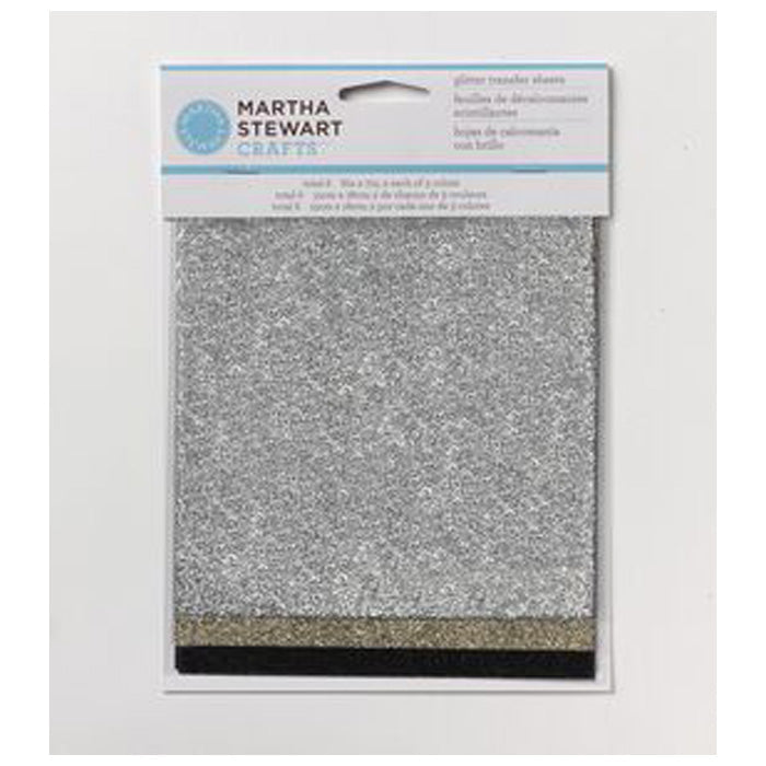 Martha Stewart Crafts Glitter Sheets - Mineral