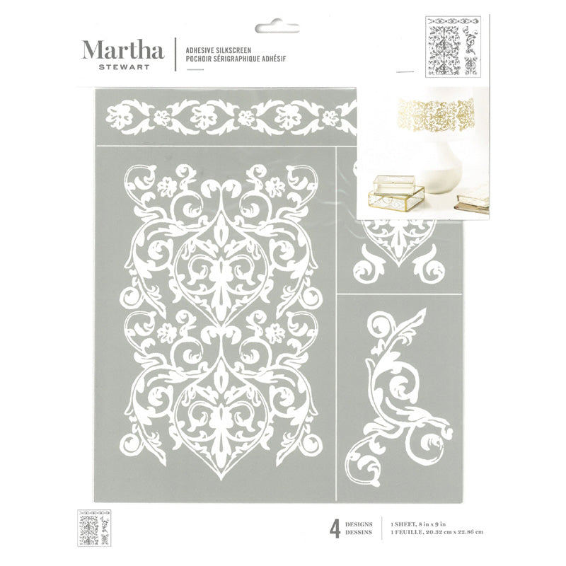 Martha Stewart Crafts Damask Stencil