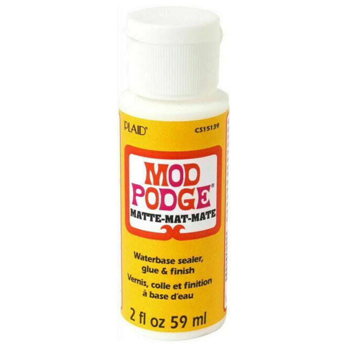 Mod Podge Matte Decoupage Glue Sealer 2 Oz