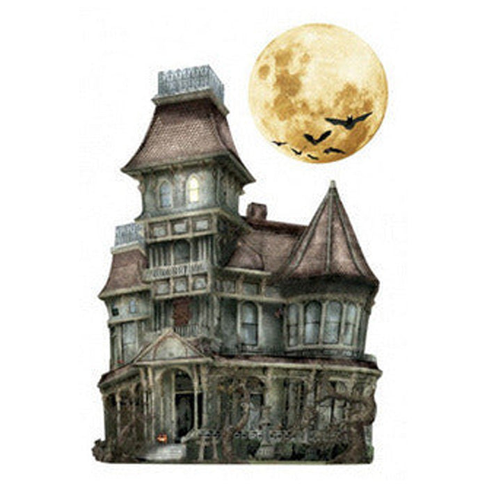 Paper House Productions Haunted House - Sticker - 3d