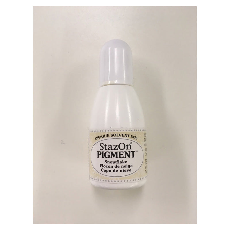 Tsukineko Snowflake Stazon Pigment Inker 15ml