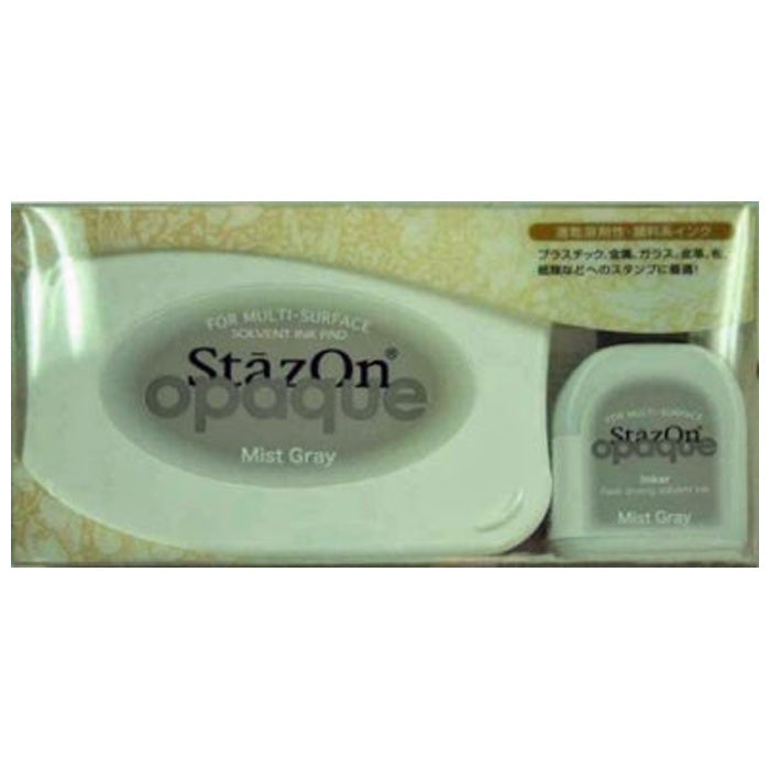 Tsukineko Mist Gray Stazon Pad