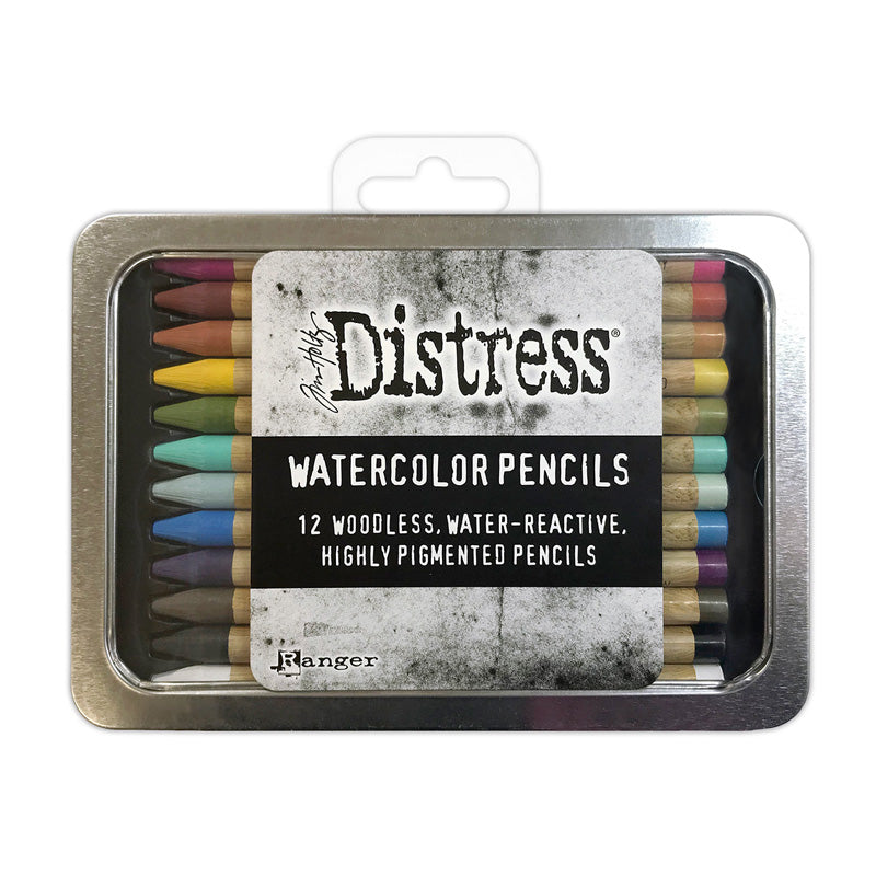 Ranger Tim Holtz Distress Watercolour Pencils Kit 1 (12 Pack)