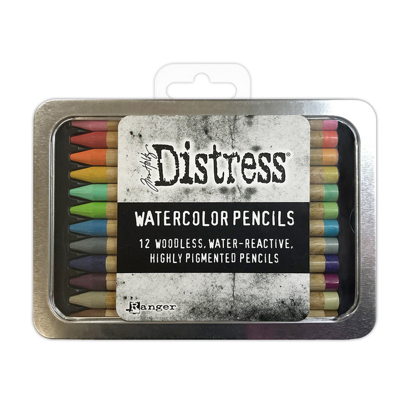 Ranger Tim Holtz Distress Watercolour Pencils Kit 2 (12 Pack)