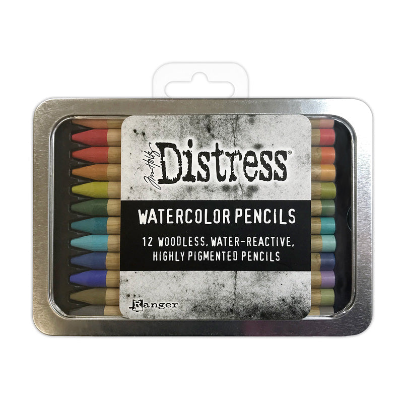 Ranger Tim Holtz Distress Watercolour Pencils Kit 3 (12 Pack)