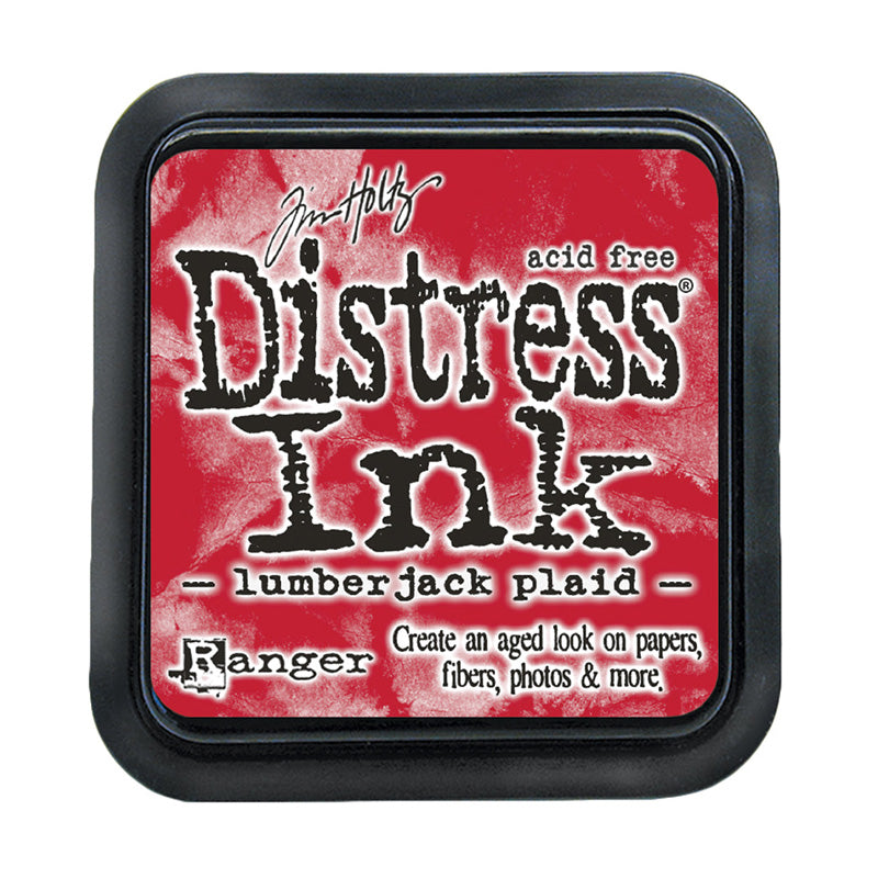 Ranger Tim Holtz Distress Ink Pad Lumberjack Plaid