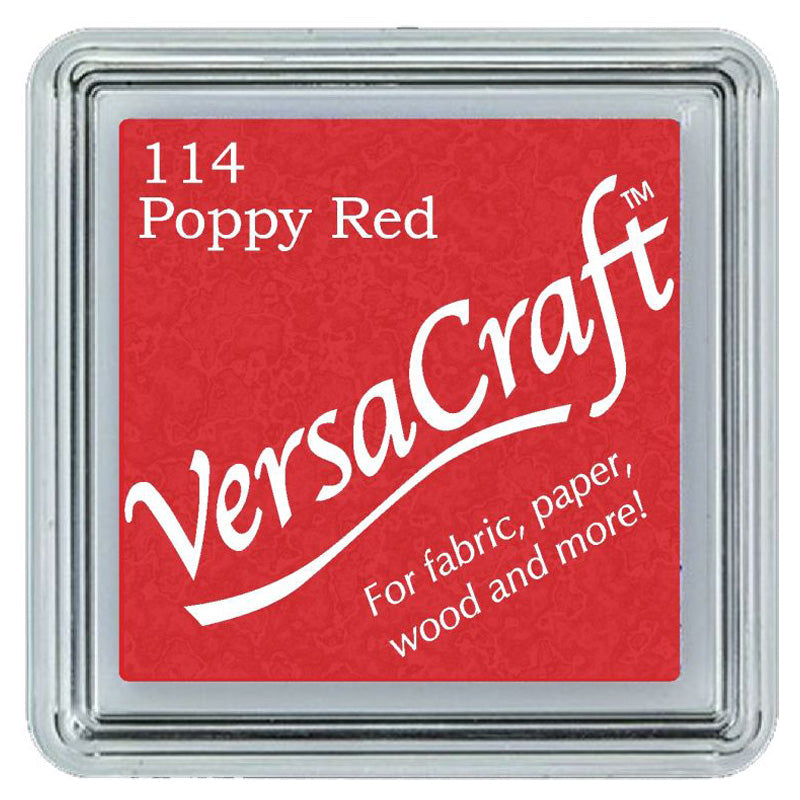 Tsukineko Poppy Red Versacraft Small Pad