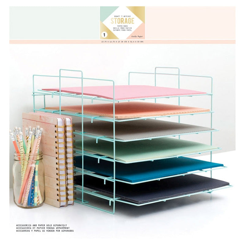 We R Memory Keepers Desktop Storage - Paper Rack