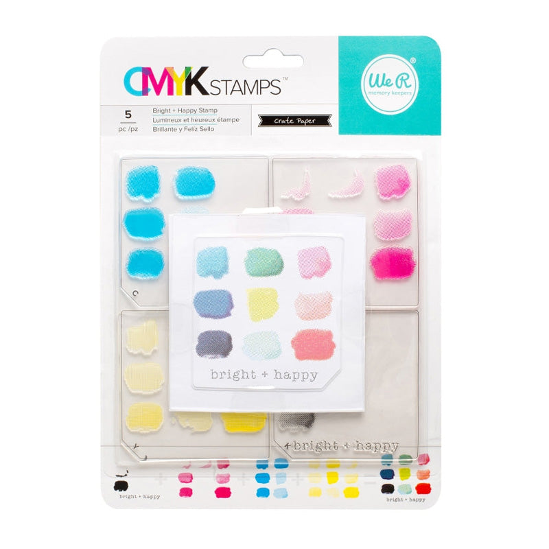 We R Memory Keepers Stamp Kit Bright + Happy