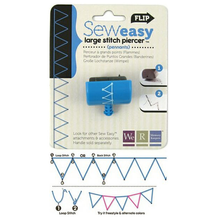 We R Memory Keepers Sew Easy Stitch Piercer Lg Handle Pennants