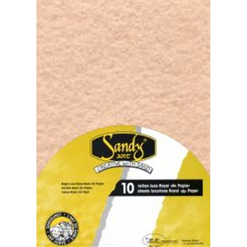 10 Sheets A-4 Royal Paper Salmon