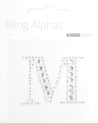 Kaisercraft Rhinestone  Silver Letter