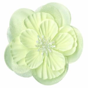 Bazzill 3 Inch Organza Flower French