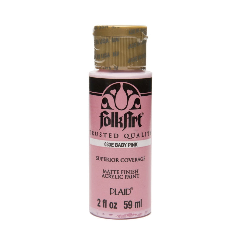 Baby Pink Folkart- 2oz