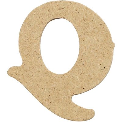 Creativ Letter Q - 4cm Pack Of 10