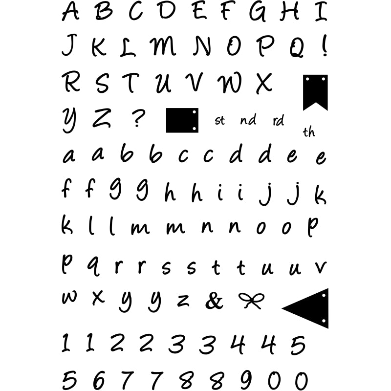 Card-io Alphabet Bunting