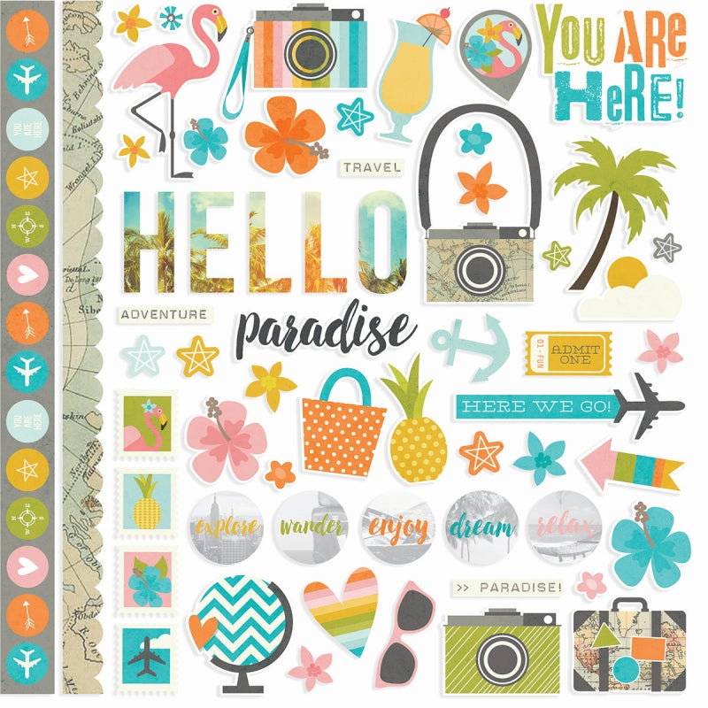 Simple Stories Fundamentals Cardstock Stickers