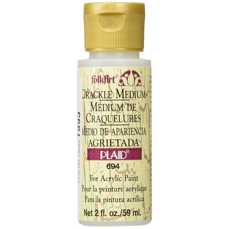 Crackle Medium Folkart- 2oz