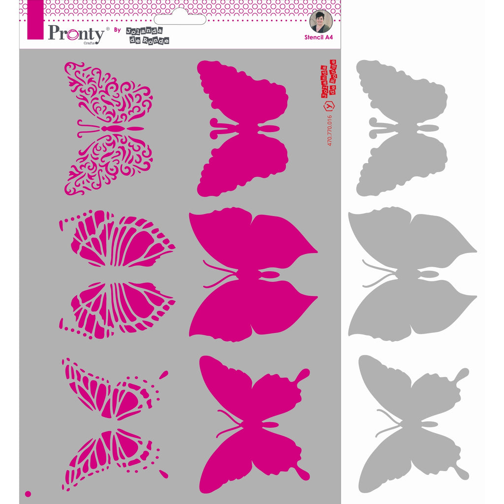 Yart Factory Butterflies A4 By Jolanda