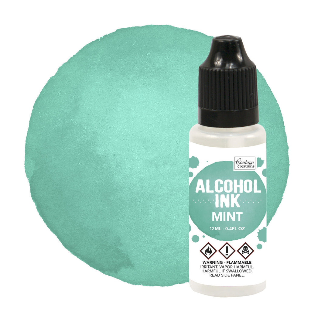 Couture Creations Mint Alcohol Ink 12ml / 0.4fl Oz.