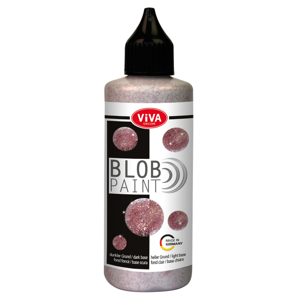 Viva Decor Blob Paint 90 Ml Rose Gold Glitter