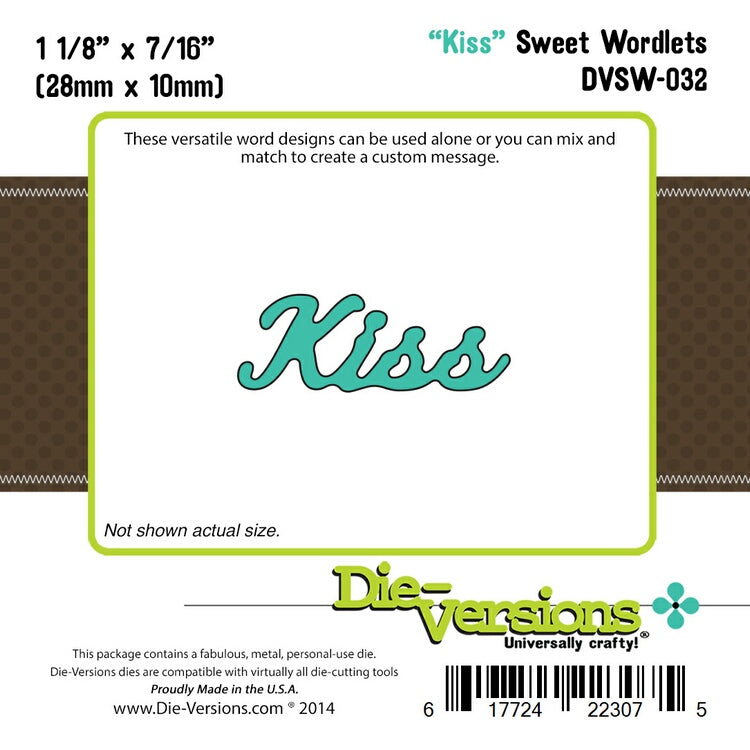 Die-Versions Sweet Wordlets - Kiss