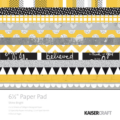 Kaisercraft Shine Bright 6.5" Paper Pad