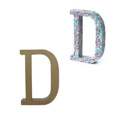 Fantasy Letter D (Mixed Font)