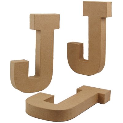 Letter 8.25" J Pack Of 3