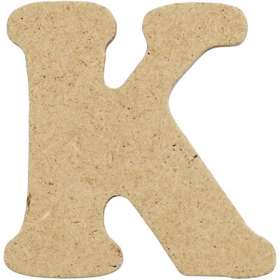 Creativ Letter K - 4cm Pack Of 10