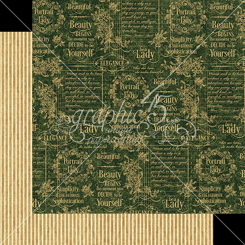 Graphic 45 Alexandra Packs Of 10 Sheets