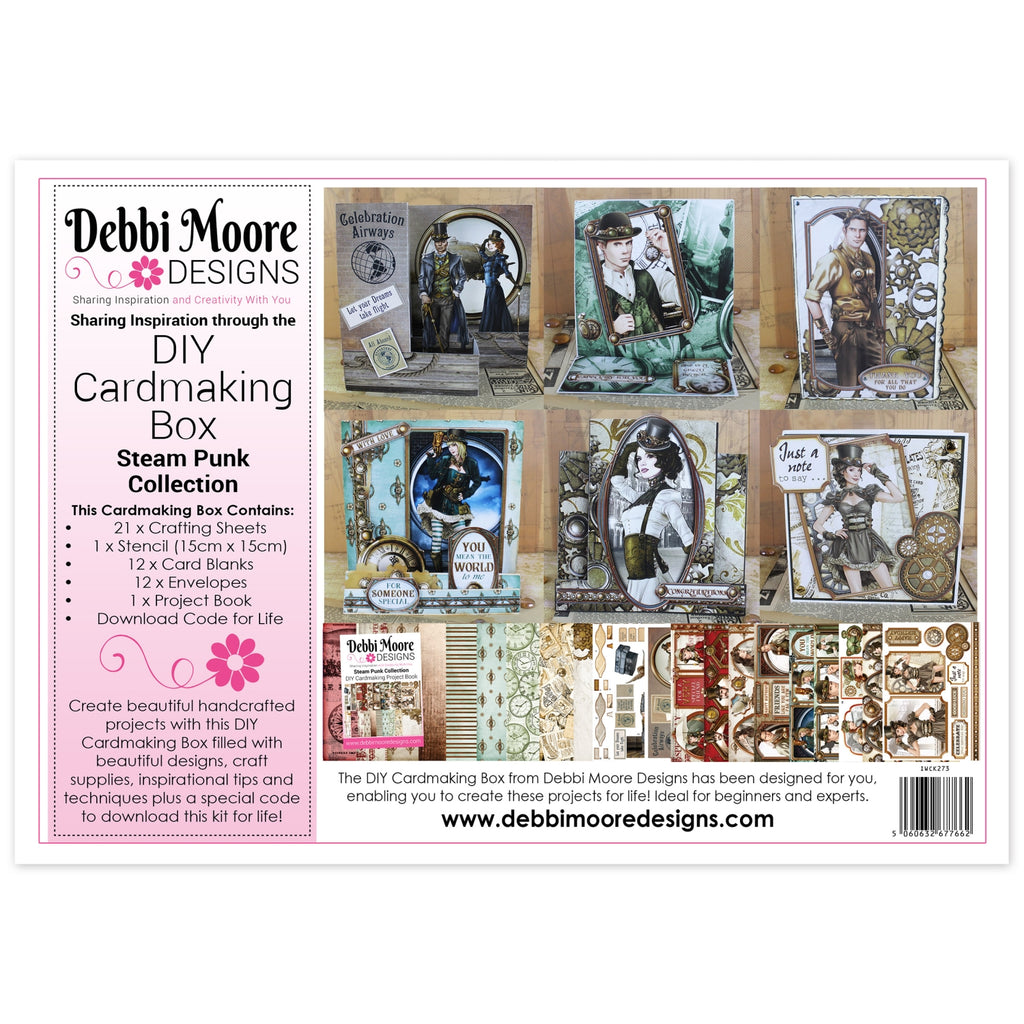 Debbi Moore Designs Day Cardmaking Kit - Steampunk