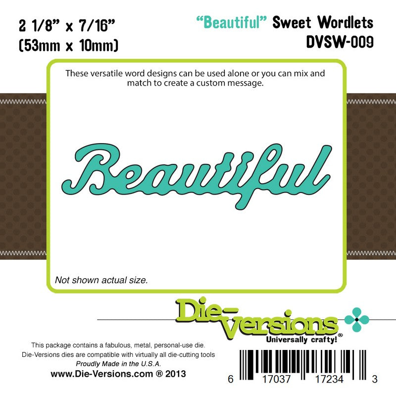 Die-Versions Sweet Wordlets - Beautiful