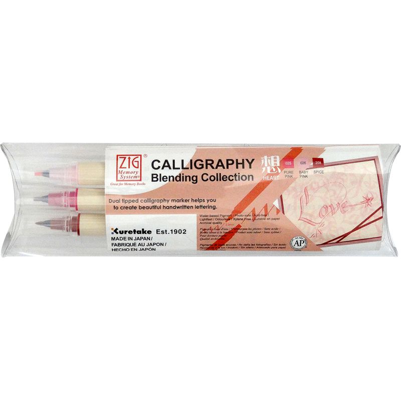 Kuretake Zig Memory Calligraphy Blending 3