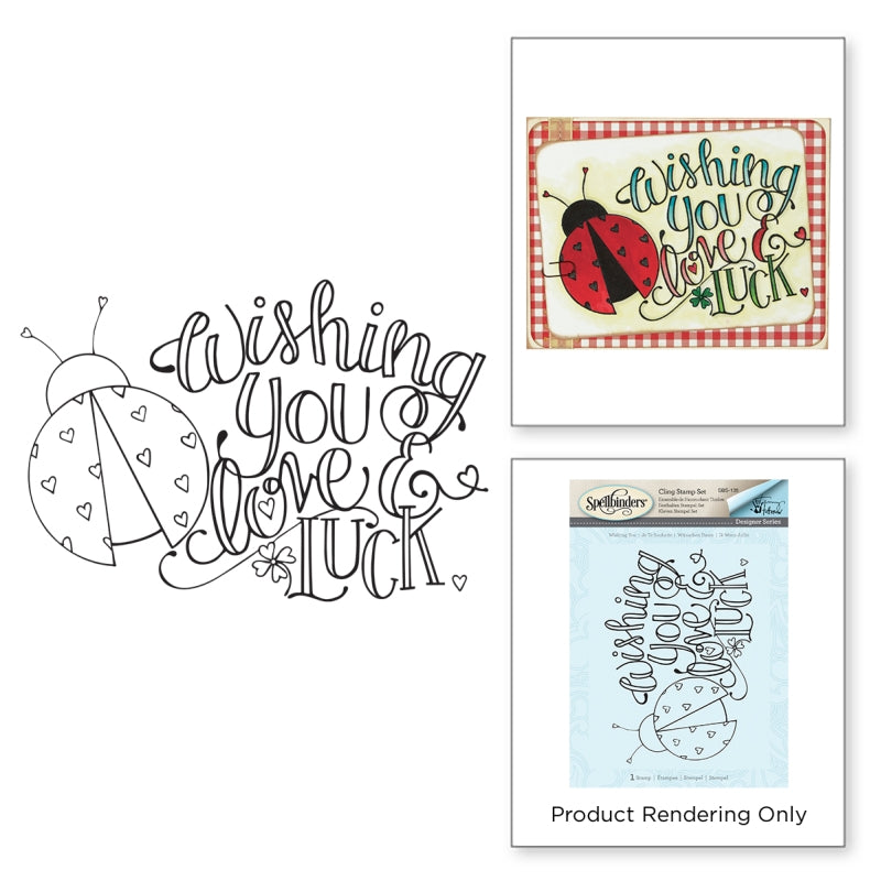 Spellbinders Wishing You Stamps