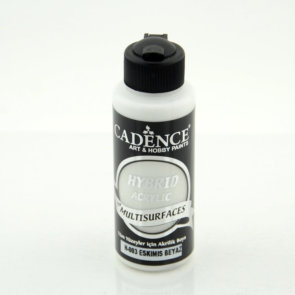 Cadence Ancient White 120 Ml Hybrid Acrylic Paint For Multisurfaces