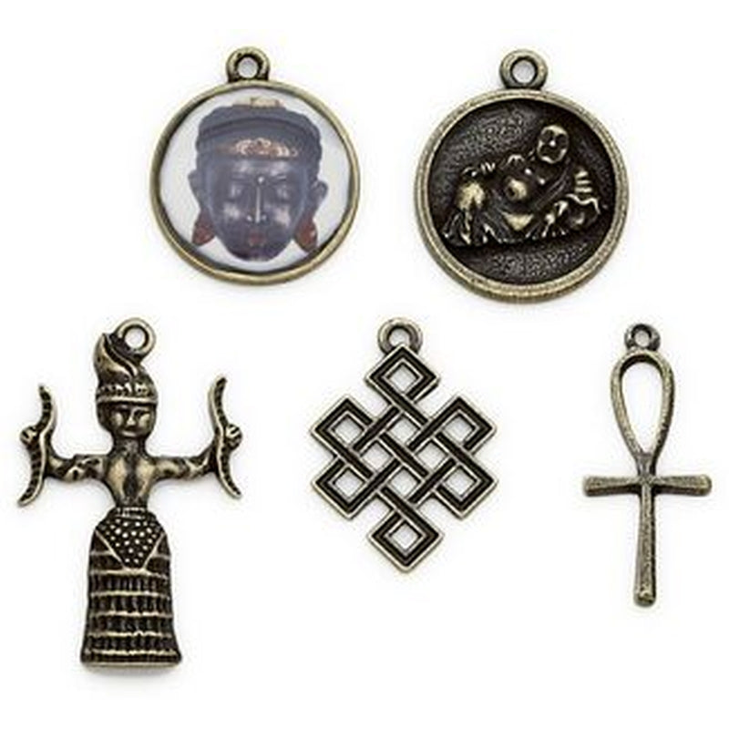 Creativ Tk Charm Metal B Spiritual Oxb