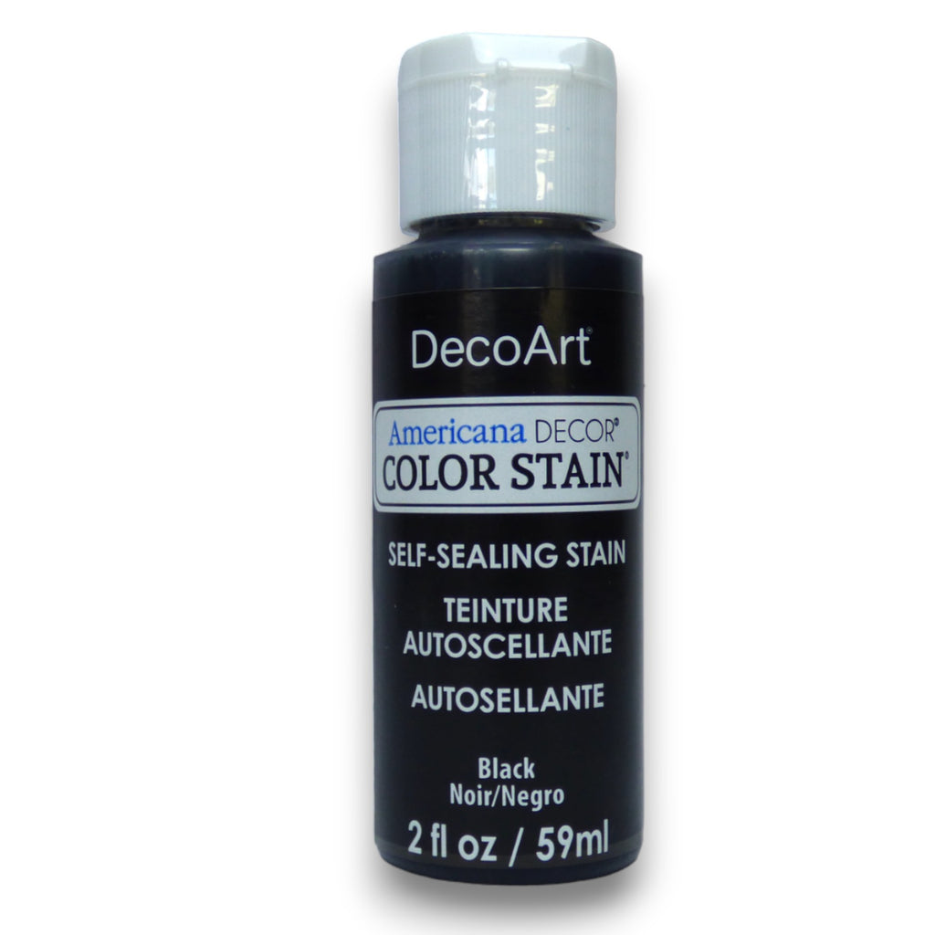 DecoArt Black Colour Stains 2oz