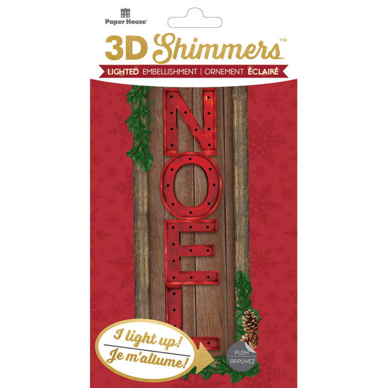 Paper House Productions Noel Embellishment