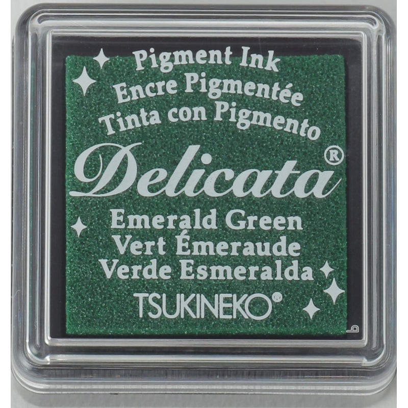 Tsukineko Emerald Green Delicata Ink Pad Small