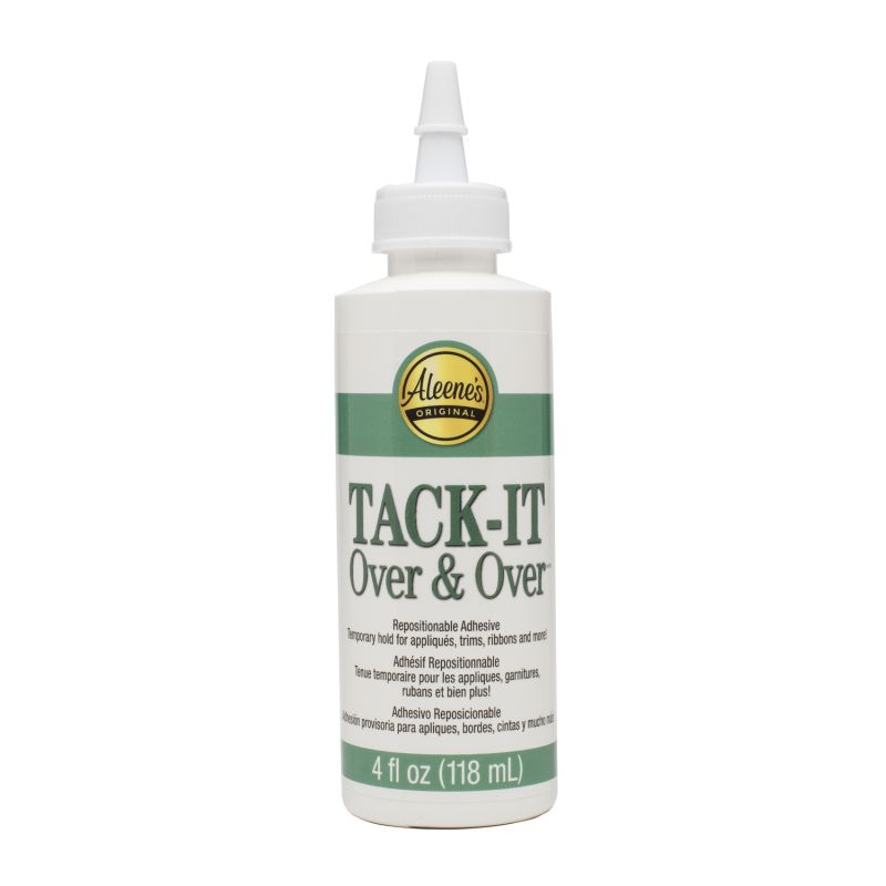 Aleenes Tack It Over Fabric Embellishing Glue 4oz