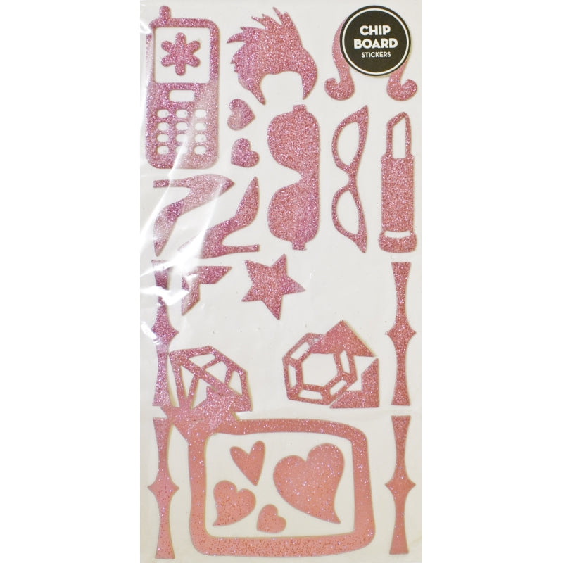 American Crafts Glitter Thickers - Taffy