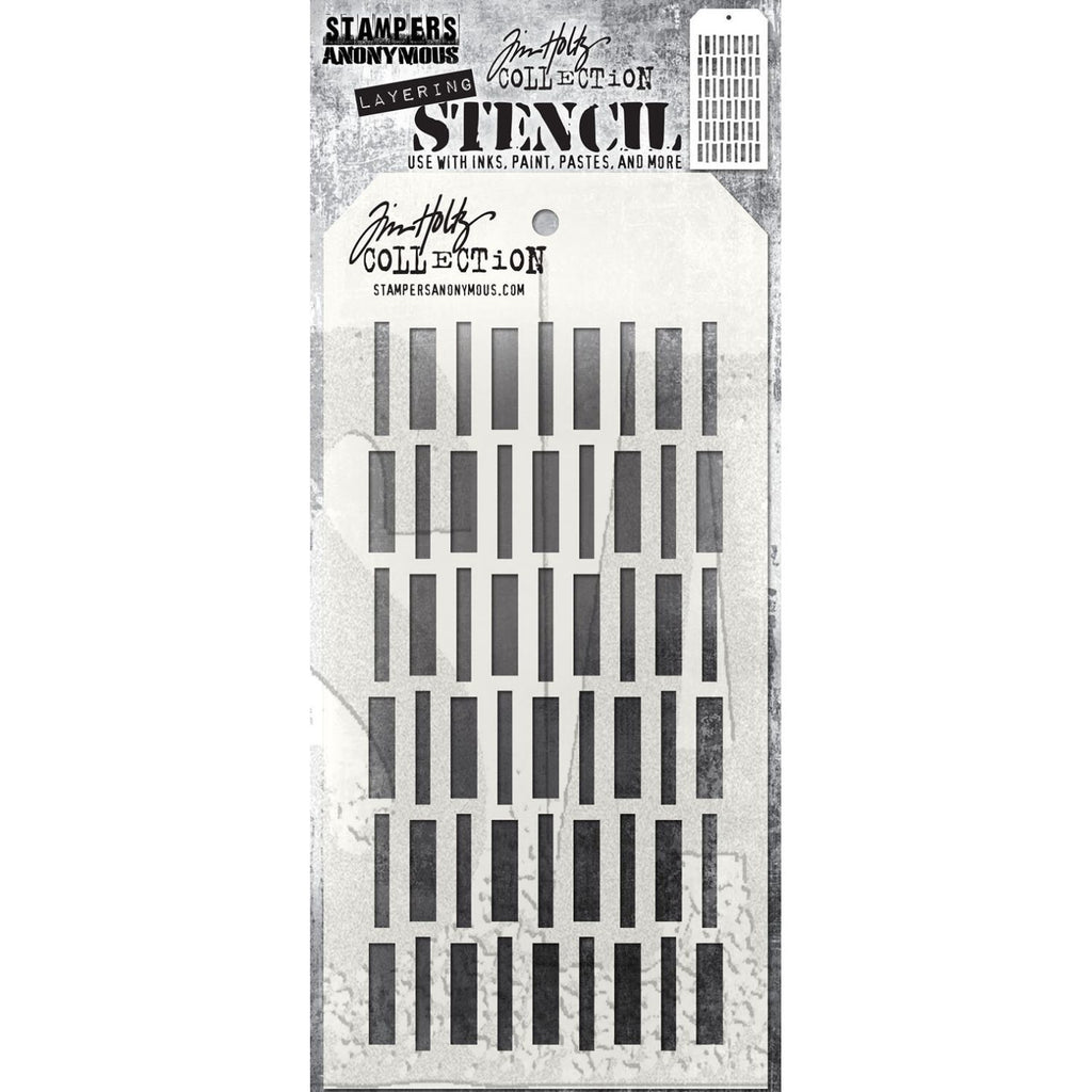 Art Gone Wild Tim Holtz Sticks Layering Stencil