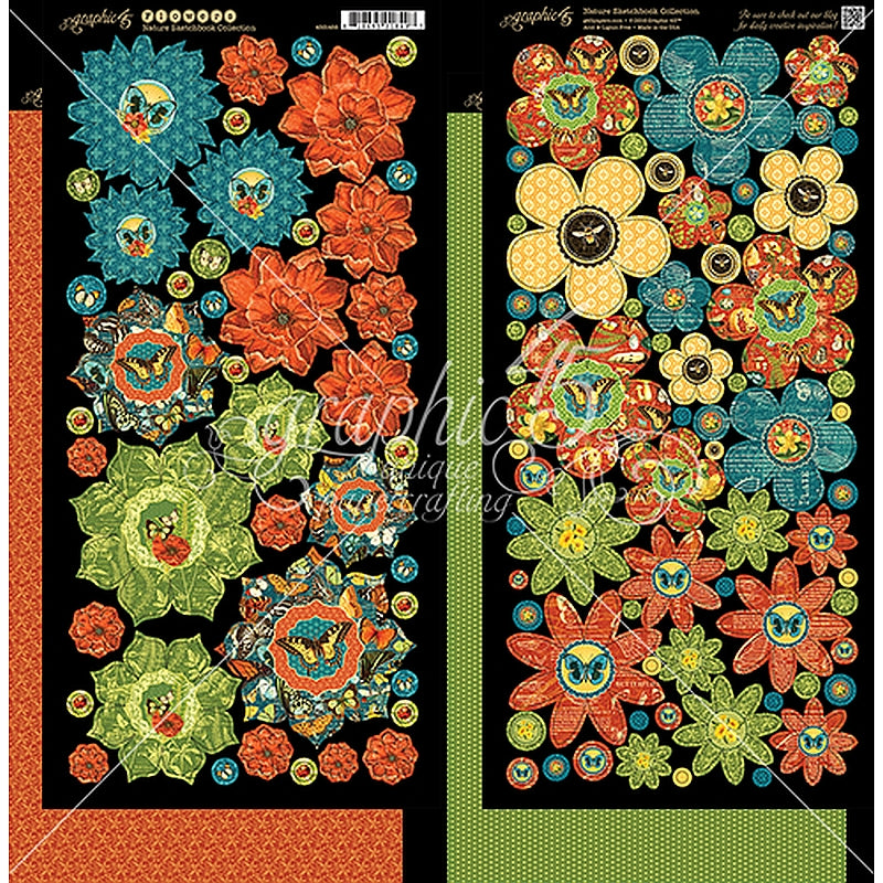 Graphic 45 Nature Sketchbook Flowers