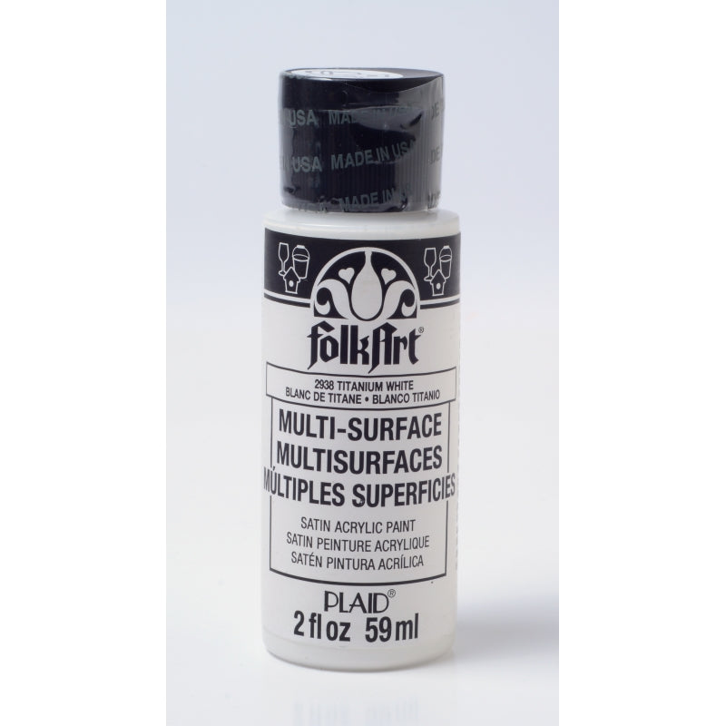 Titanium White Folkart Multi-surface 2oz