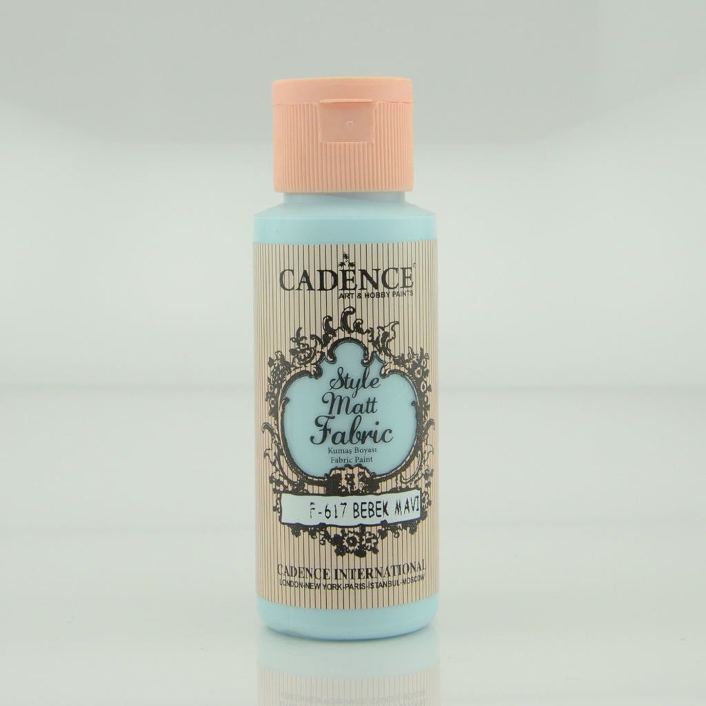 Cadence Baby Blue 59 Ml Style Matt Fabric Paint