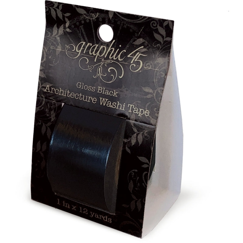 Graphic 45 Architecture Washi Tape-gloss Bl