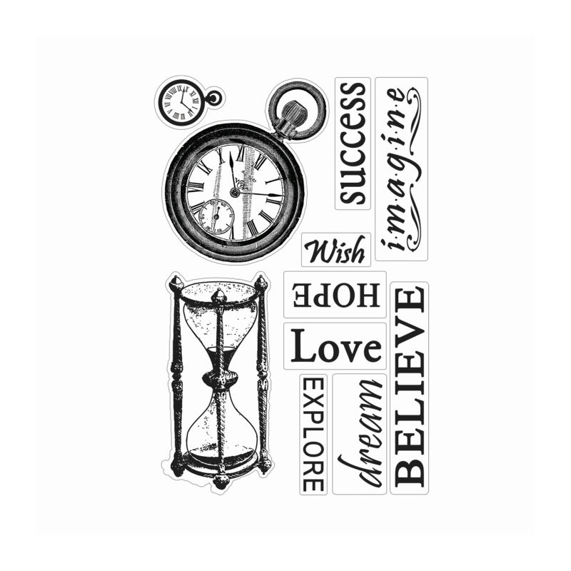 Artdeco Creations Con Hearts Ease Time Goes On