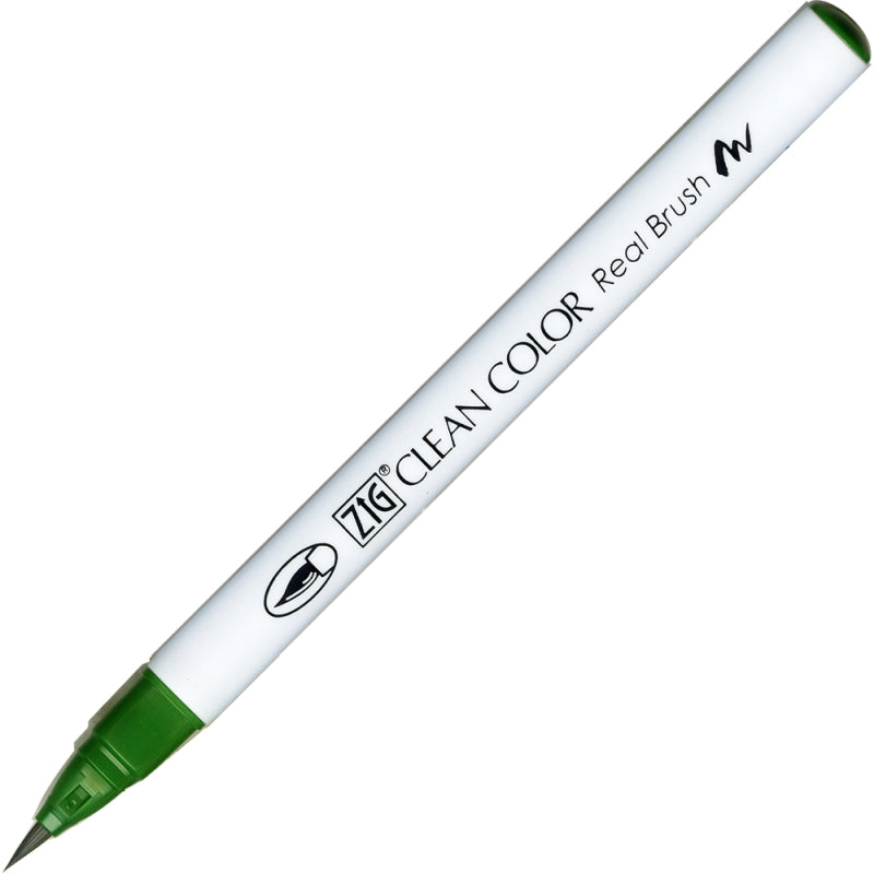 Kuretake Zig Clean Colour Real Brush 044 Deep Green